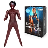 Темнокожая секс-кукла Шарлиз с 3 рабочими отверстиями - Erowoman-Eroman - в Костроме купить с доставкой
