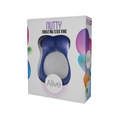Синее эрекционное виброкольцо Nutty - Adrien Lastic - в Костроме купить с доставкой
