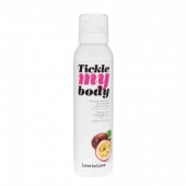 Массажная хрустящая пенка Tickle my body с ароматом маракуйи - 150 мл. - Love to Love - купить с доставкой в Костроме