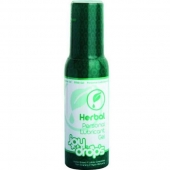 Смазка на водной основе JoyDrops Herbal - 100 мл. - JoyDrops - купить с доставкой в Костроме