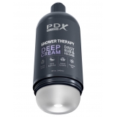 Мастурбатор в бутылке Shower Therapy Deep Cream - Pipedream - в Костроме купить с доставкой