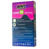 Набор презервативов Bolt Condoms - Luxe - купить с доставкой в Костроме