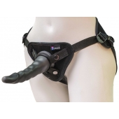Комплект из трусиков Harness и двух насадок - 20,5 и 18 см. - LOVETOY (А-Полимер) - купить с доставкой в Костроме