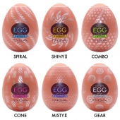 Набор из 6 мастурбаторов-яиц Tenga Egg Variety Pack V - Tenga - в Костроме купить с доставкой