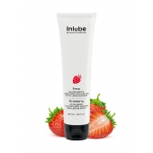 Лубрикант на водной основе Nuei Inlube с алоэ вера и ароматом клубники - 100 мл. - Nuei cosmetics - купить с доставкой в Костроме