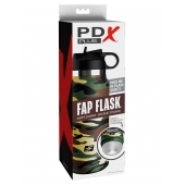 Мастурбатор в камуфляжной колбе Fap Flask - Pipedream - в Костроме купить с доставкой