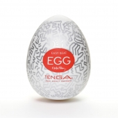 Мастурбатор-яйцо Keith Haring EGG PARTY - Tenga - в Костроме купить с доставкой