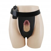 Полый вибрострапон на регулируемых трусиках Draven - 17,5 см. - Baile - купить с доставкой в Костроме