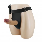 Полый вибрострапон на регулируемых трусиках Draven - 17,5 см. - Baile - купить с доставкой в Костроме