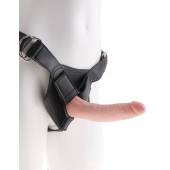 Страпон на виниловых трусиках Strap-on Harness Cock - 17,8 см. - Pipedream - купить с доставкой в Костроме