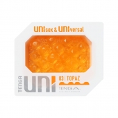 Оранжевый мастурбатор-стимулятор Tenga Uni Topaz - Tenga - в Костроме купить с доставкой