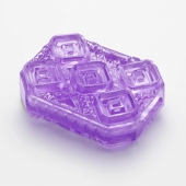 Фиолетовый мастурбатор-стимулятор Tenga Uni Amethyst - Tenga - в Костроме купить с доставкой