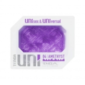 Фиолетовый мастурбатор-стимулятор Tenga Uni Amethyst - Tenga - в Костроме купить с доставкой