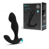 Черный утяжеленный анальный стимулятор Rocker Plug - 12 см. - b-Vibe - в Костроме купить с доставкой