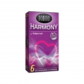 Презервативы с рёбрышками Domino Harmony - 6 шт. - Domino - купить с доставкой в Костроме