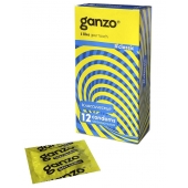 Классические презервативы с обильной смазкой Ganzo Classic - 12 шт. - Ganzo - купить с доставкой в Костроме