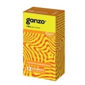 Ароматизированные презервативы Ganzo Juice - 12 шт. - Ganzo - купить с доставкой в Костроме