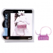 Эрекционное кольцо с вибратором LITTLE LILAC - Dream Toys - в Костроме купить с доставкой