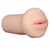 Нежный мастурбатор-ротик REALSTUFF 5INCH MASTURBATOR BJ - Dream Toys - в Костроме купить с доставкой