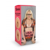 Двусторонний мастурбатор Lola Taylor - 22 см. - ФлешНаш - в Костроме купить с доставкой