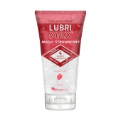 Интимный гель-смазка на водной основе Lubrimax Magic Strawberry - 75 мл. - ИнтелБИО - купить с доставкой в Костроме