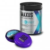 Гладкие презервативы Maxus G spot с двойной спиралью - 15 шт. - Maxus - купить с доставкой в Костроме