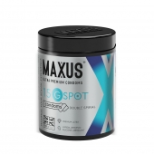 Гладкие презервативы Maxus G spot с двойной спиралью - 15 шт. - Maxus - купить с доставкой в Костроме