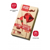 Презервативы Elasun Strawberry с аромато клубники - 10 шт. - Elasun - купить с доставкой в Костроме