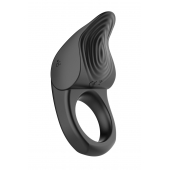 Черное эрекционное виброкольцо Vibro Lust Ring - MALESATION - в Костроме купить с доставкой