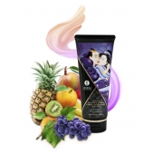Массажный крем для тела с ароматом экзотических фруктов Exotic fruits - 200 мл. - Shunga - купить с доставкой в Костроме