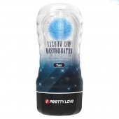 Прозрачный текстурированный мастурбатор Vacuum Cup Masturbator Planet - Baile - в Костроме купить с доставкой