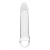 Прозрачная насадка-удлинитель 6.6’’ Extender With Ball Strap - 17,3 см. - Dream Toys - в Костроме купить с доставкой