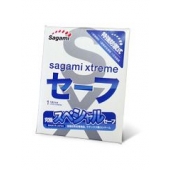 Презерватив Sagami Xtreme Ultrasafe с двойным количеством смазки - 1 шт. - Sagami - купить с доставкой в Костроме