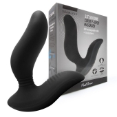 Черный вибромассажер простаты 3,5’’ Curve P-spot Massager - 12 см. - Erokay - в Костроме купить с доставкой