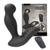 Черный вибромассажер простаты 3,5’’ Remote Control P-spot Massager - 12,5 см. - Erokay - в Костроме купить с доставкой