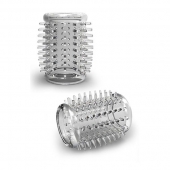 Прозрачная насадка с шипами STAY HARD COCK SLEEVE 01 CLEAR - Blush Novelties - в Костроме купить с доставкой