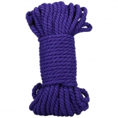 Фиолетовая верёвка для связывания и фиксации Bind Tie - 15,24 м. - Doc Johnson - купить с доставкой в Костроме