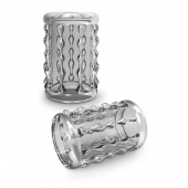 Прозрачная насадка с бороздками STAY HARD COCK SLEEVE 04 CLEAR - Blush Novelties - в Костроме купить с доставкой