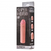 Фаллоудлинитель SUPER HERO Tempter - 16 см. - Lola Games - в Костроме купить с доставкой