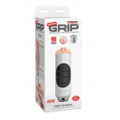 Мастурбатор-вагина Extreme Toyz Mega Grip Vibrating Stroker Mouth - Pipedream - в Костроме купить с доставкой