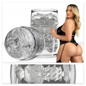 Прозрачный двусторонний мастурбатор Fleshlight Quickshot Mia Malkova - Fleshlight - в Костроме купить с доставкой