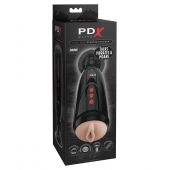 Мастурбатор-вагина с вибрацией Dirty Talk Starter Stroker - Pipedream - в Костроме купить с доставкой