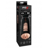 Мастурбатор-вагина с вибрацией Vibrating Mega Milker - Pipedream - в Костроме купить с доставкой