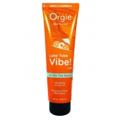 Гель с эффектом вибрации Lube Tube Vibe Low Sex On The Beach - 100 мл. - ORGIE - купить с доставкой в Костроме
