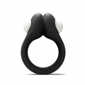 Черное эрекционное кольцо Zippy Vibrating Ring With Bullet - Adrien Lastic - в Костроме купить с доставкой