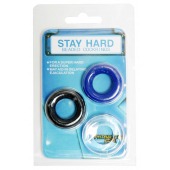 Набор из 3 эрекционных колец без рельефа - Boys of Toys - в Костроме купить с доставкой