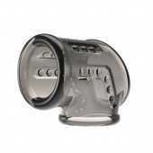 Дымчатая насадка на пенис и мошонку - Baile - в Костроме купить с доставкой