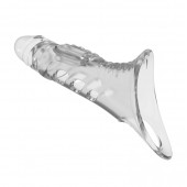 Прозрачная насадка на пенис - 22 см. - Baile - в Костроме купить с доставкой