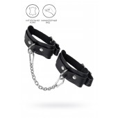 Черные мини-оковы со скруглёнными углами - Pecado - купить с доставкой в Костроме