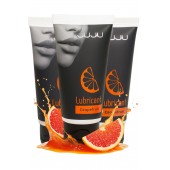 Набор из 3 съедобных лубрикантов JUJU со вкусом грейпфрута - JuJu - купить с доставкой в Костроме